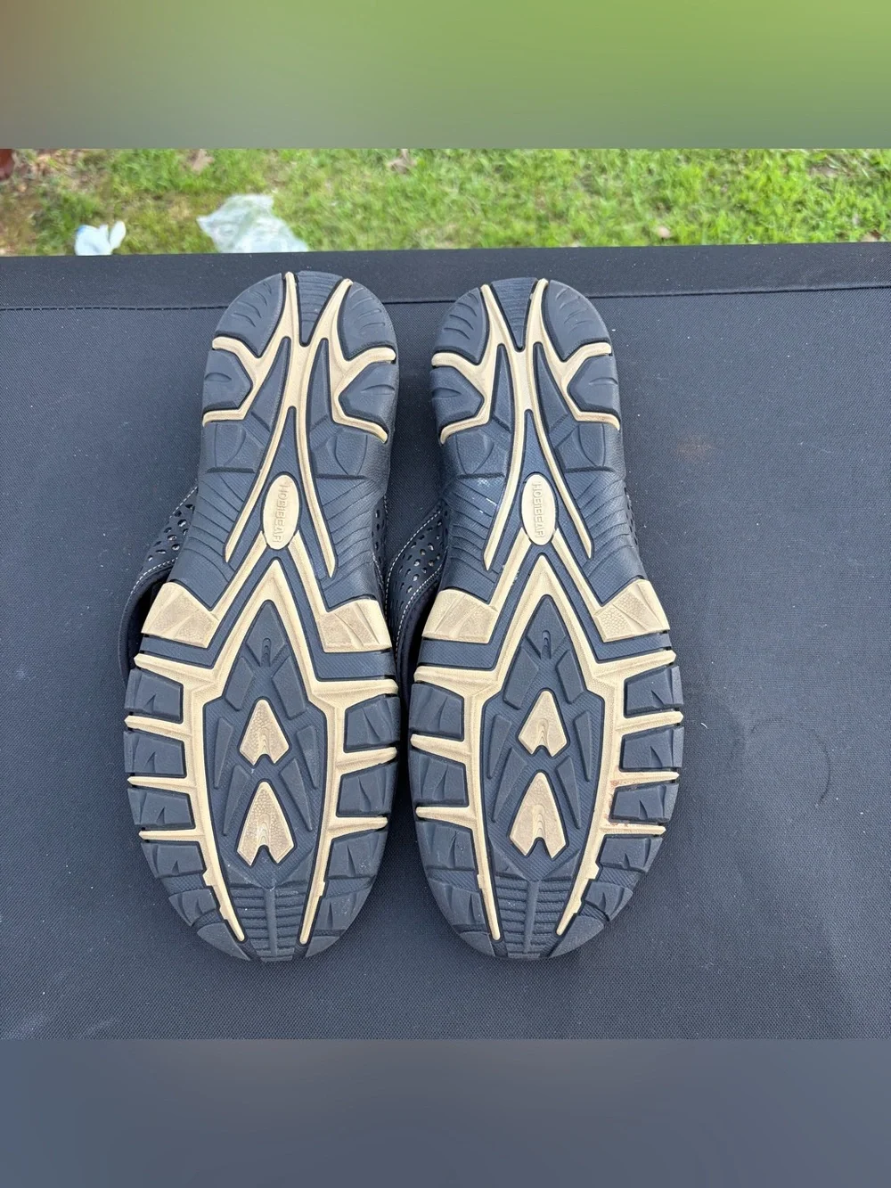 NWOT Hobibear HR5061 Ramble Lite Wide Toe Slippers/ Sport Flip Flops Sz 15 pool